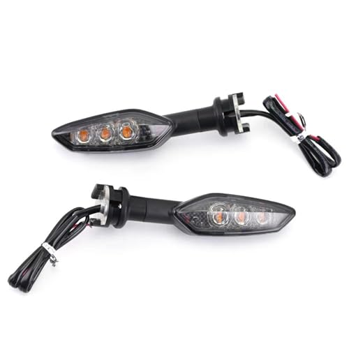 Clignotants moto MT 09 07 étanches indicateurs fumés haute visibilité 12V