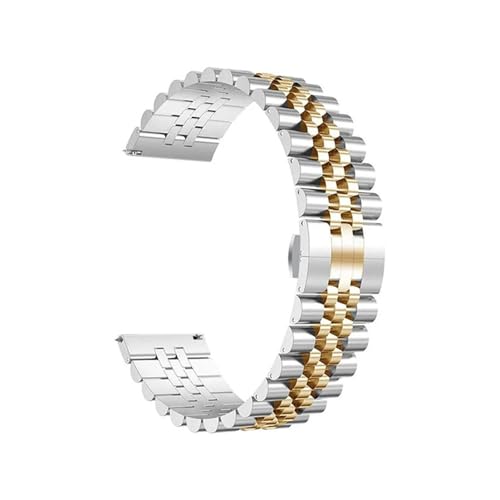 [LOKLNEYK] 22mm�����X�e�����X�|�����\�o���h�ɓK������Redmi Watch 5 Active/Lite(Silver rose gold,For Redmi Watch 5 Active)