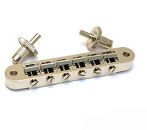 GroverTune-O-Matic - Electric Guitar Bridge - Nickel - Model 520N