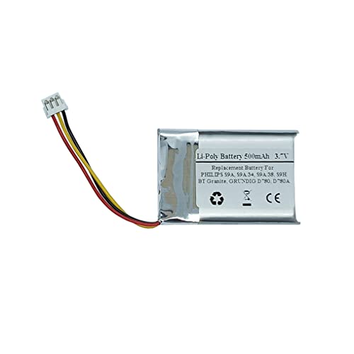 Batterie Philips S9A 3,7 V pour rechange de rasoir Grundig D780