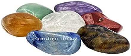 Kit de 7 Pedras dos Chakras 100% Naturais Médias