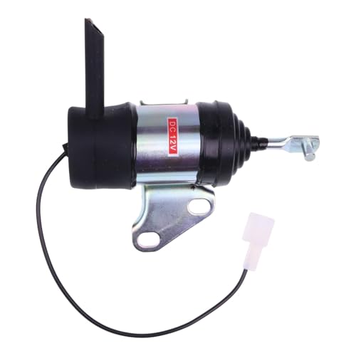Holdwell Shutoff Fuel Solenoid 6670776 compatible with Bobcat 316 319 320 321 322 323 324 E08 E10 E14 E16 453 463 MT50 MT52 MT55 by HOLDWELL - Image 2