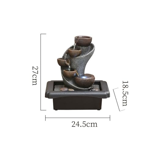 Fontaine d'eau de table de luxe ornement de bureau élégant - 3