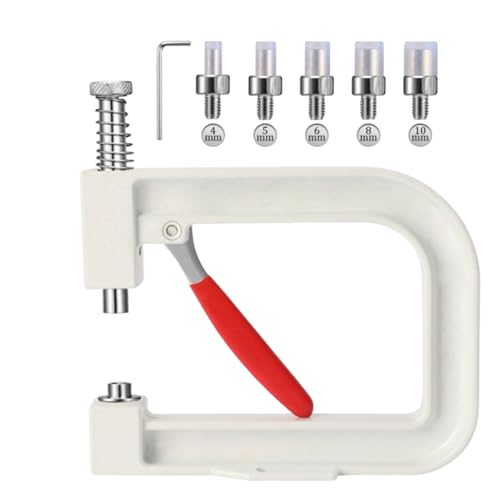 YNPQTDS Máquina de ajuste de perlas, máquina de cuentas de prensa manual, aplicador de remaches, fijación hecha a mano para hacer joyas, decoración, sombreros, bolsos, fiestas YNPQTDS Máquina de ajuste de perlas, máquina de cuentas de prensa manual, aplicador de remaches, fijación hecha a mano para hacer joyas, decoración, sombreros, bolsos, fiestas