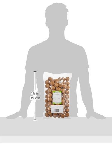 Naturix24 Walnüsse mit Schale ganz – Beutel, 2er Pack (2 x 1 kg)