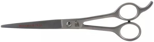 Pro Dog Grooming Shears Stainless Steel Choose Curved, Straight or Set of 3 (Curved 7.5 Inch)