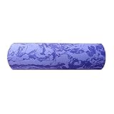 WEARRR 45/60 cm irisierende Cloud Yoga Schaum Roller Pilates Block High-Density Floating Roller Gym Fitness Body Massage Roller (Color : 45cm Lightpurple)