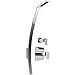 Graff GF4.000A-LM31S-PC Solar/Structure Thermostatic Shower Set Polished Chrome