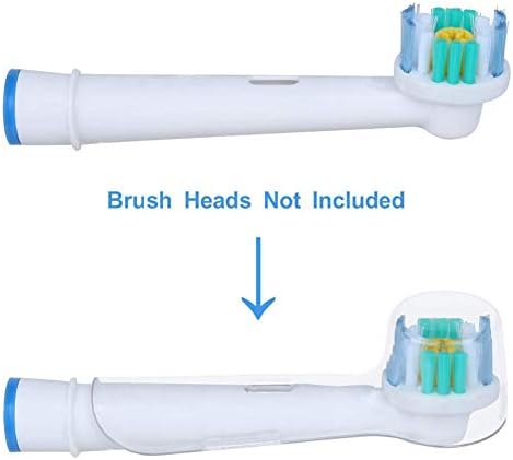 QincLing 10 Pack Toothbrush Heads Covers, Oral B Electric Toothbrush Cover Toothbrush Case Oral B Brush Head Holder Toothbrush Head Protector Cap Travel Toothbrush Cap for Better Health
