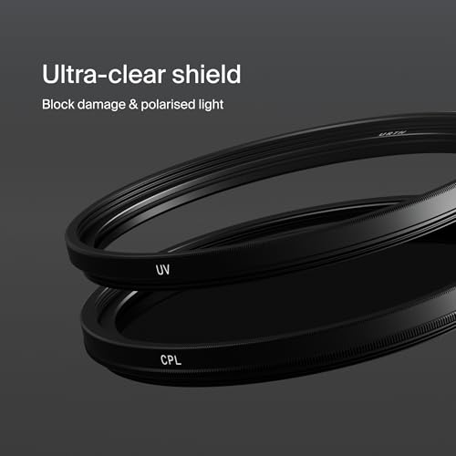 Kit Filtres 52 mm Urth Élimine Reflets Protège Objectif