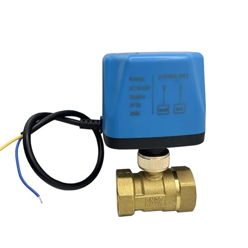 Válvula de bola motorizada con gran torque y latón resistente 3