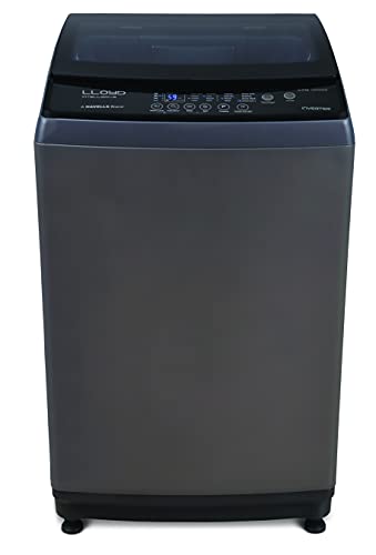 Image of Havells-Lloyd Intellidrive 10.5 Kg Fully Automatic Top Load Washing Machine (LWMT05GX1, Grey)