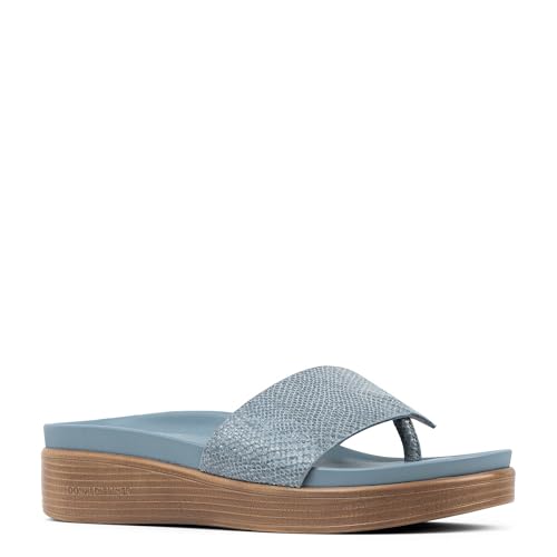 Image of Donald Pliner Women's Fifi Slide Sandals, Women's Summer Sandals, Women's Shoes, Comfortable Open-Toe Casual Flats
