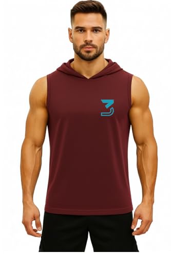 Image of 3Colours RGB Fitness Designer Gym Stringer Vest, Gym Vest, Racer Y Back, Sports Tank Tops, Sando for Men C Cut-3 Logo