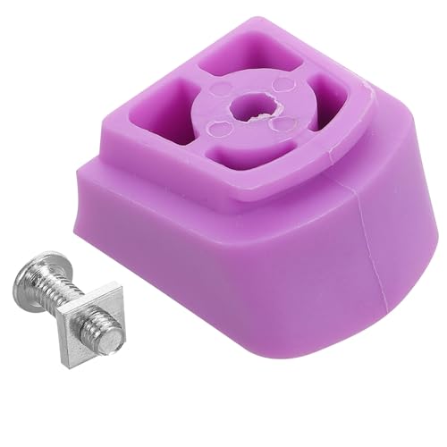 TEHAUX Freno Delantero Antideslizante para Patines Infantiles Bloque de Freno Color Púrpura Absorbe Impactos y Protege Rodillas y Muñecas Patinaje
