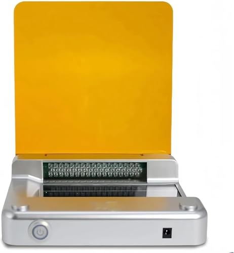 Cortador de gel de luz azul, transiluminador de luz azul y filtro ámbar para observar la longitud de onda de la electroforesis en gel.