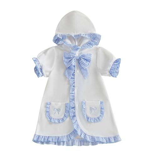 Balaflyie Little Girl Swim Cover Up for Toddlers