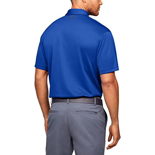 Image of Under Armour Men's Polyester Solid Tech Polo | T-Shirt | 1290140-001