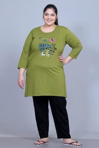 Image of RYSH Women's Plus Size Printed Long Top
