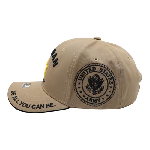 Image of US Army Veteran Hat for Men - Officially Licensed Military Baseball Cap, for Veterans