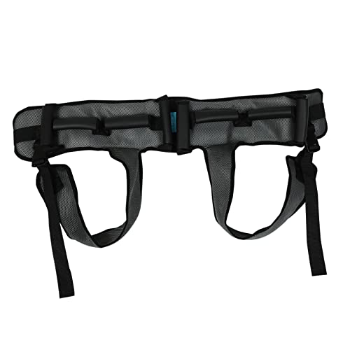 GARVALON Elderly Assistive for Safety Waist Thick Sponge Padded Handles Anti-Drop for Elderly Grey