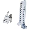 NTEK Universal Car Pedal Lock – Heavy-Duty Anti-Theft Brake & Clutch Lock with 8-Hole Adjustment – Steering Wheel Lock with 3 Keys – Security Device for Cars, SUVs & Trucks #5