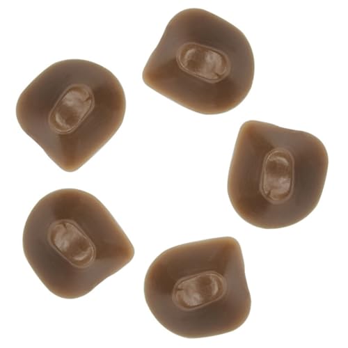 CIMAXIC Flute Tail Parts 5 Pack Flute Hole Blocker Rubber Brick for Orchestral Repair