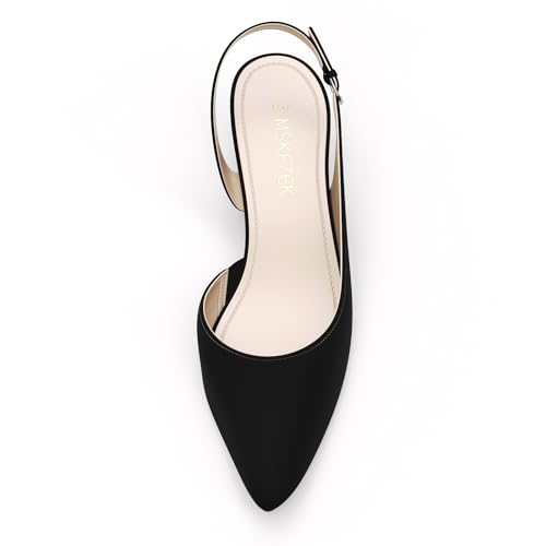 Women's Low Heel Slingback Pumps4