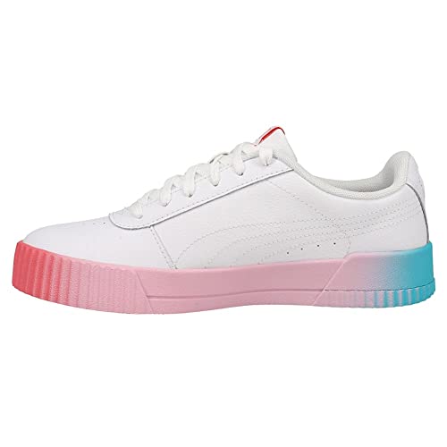 Image of Puma Carina 2.0 Synthetic Leather Lace Up Women's Sneakers