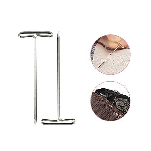 image for Newkita T-Pins, 50 Pack 2 Inch - T-Pins for Knitting, Wigs, Sewing & O