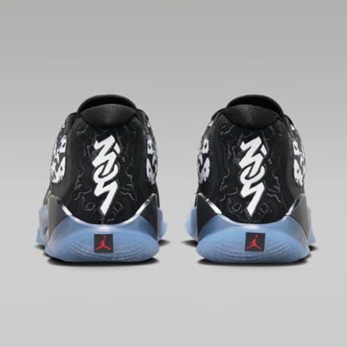 Nike Zion 3 Big Kids' Basketball Shoes (DV3869-018, Black/Laser Orange/Citron Pulse/White) Size 5