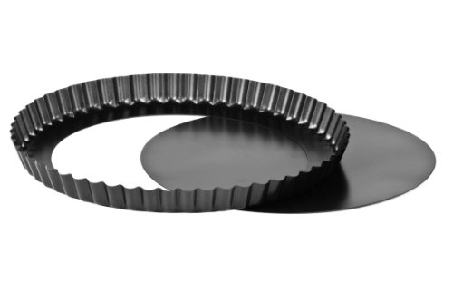Premier Housewares Teglia antiaderente per torte basse con base amovibile, 28 cm di diametro