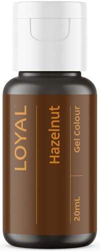 Image of Loyal Gel Food Coloring | Vibrant Color for Buttercream, Fondant, Royal Icing, Gum Paste, Marzipan and Cake Batter | Gel-Based Concentrated Food Dye - 20ml Hazelnut