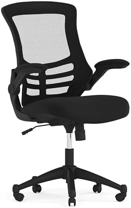 Flash Furniture Kelista Mid-Back Swivel Office Chair with Adjusta...