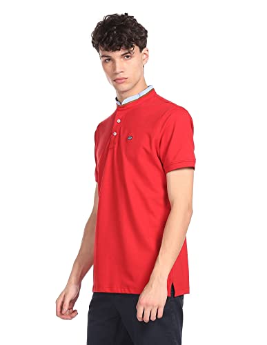 Image of Arrow Men's Solid Regular Fit T-Shirt