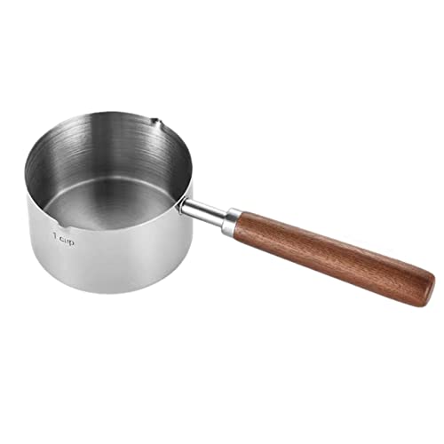 Olla pequeña con Acero Inoxidable, con Boquilla Doble vertido, para inducción/Estufas eléctricas, Cocina