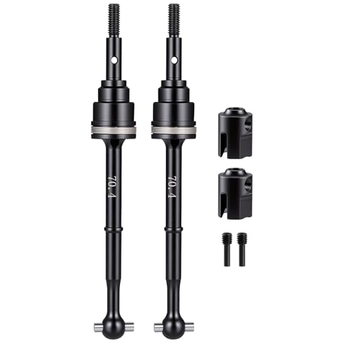 Eje de transmisión CVD de acero Runup del coche Traxxas Mini XRT 1/16 para saltos y tierra