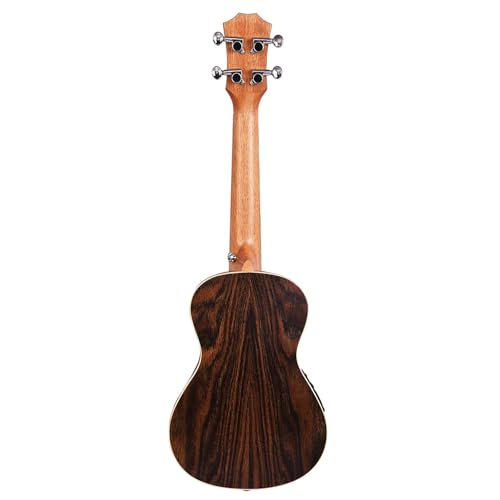 Image of Kadence Ukulele 24 inch inch Concert Size, Specially Crafted Exotic Wood Design, fluorocarbon strings Electric Acoustic Ukulele with EQ and Bag (KAD-UKSC-1013-N)