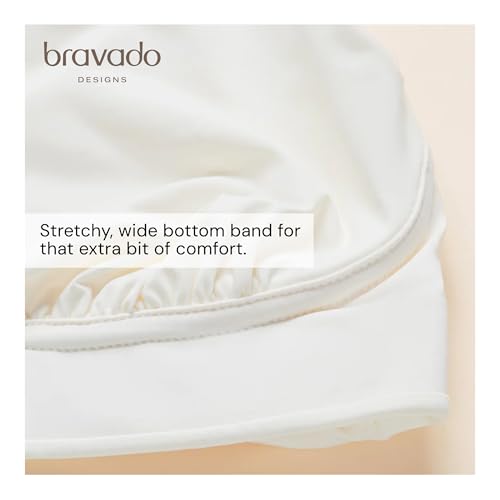 Image of Bravado Designs Ballet Seamless Crossover Maternity Nursing Bra, Comfortable Breastfeeding Bra