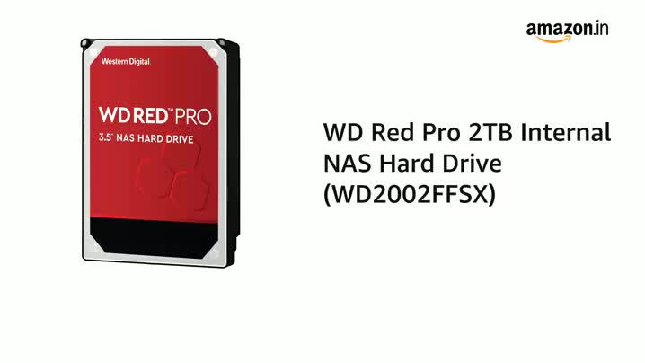 Amazon.in: Buy WD Red Pro 2TB Internal NAS Hard Drive (WD2002FFSX