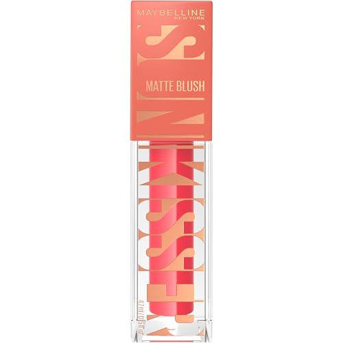 Image of Maybelline New York Sunkisser Hazy Matte Blush, Pink mirage, 30 (Pack of 2)