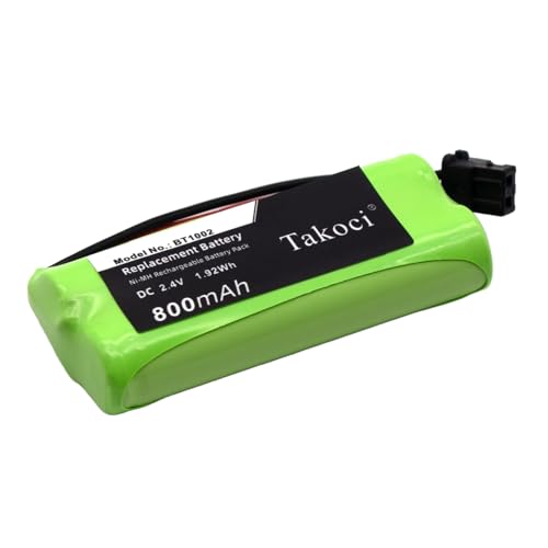 Batería compatible con BT1002 de alta duración Ni-MH y 800mAh para terminales DECT