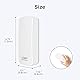 LOUKIN Magnetischer Whiteboard-Radierer, Whiteboard-Radierer (weiß), inklusive 100 ml Whiteboard-Reiniger, für Klassenzimmer, Zuhause und Büro