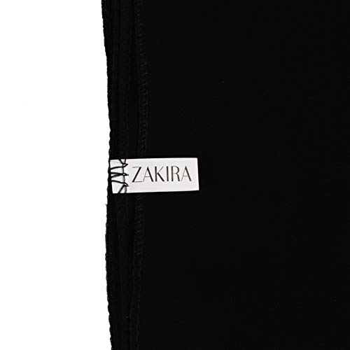 ZAKIRA Chiffon Scarf Sheer Wrap for Women4