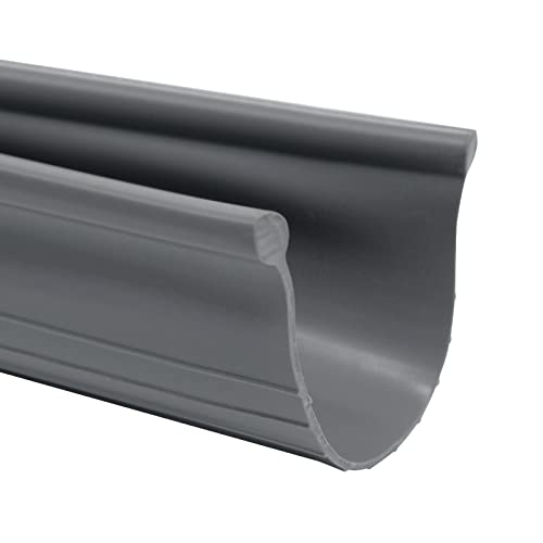 Garage Door Weather Seal - Bottom Seal Bead Type - Grey Vinyl (8') by Earthtec - Used condition - US$10.09