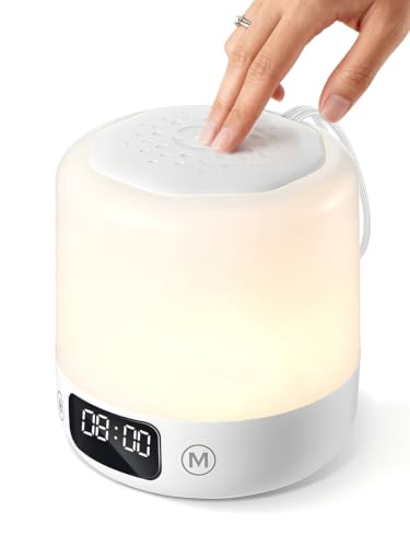 Lámpara de noche táctil LED para bebé con luz cálida ajustable