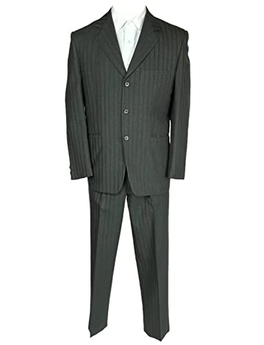 Costume à rayures homme idéal pour un retour à la maison ou une fête chic