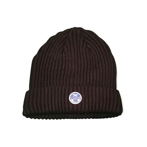 NORTH SAILS Men's Beanie Hat, Black 0999, One Size Cover