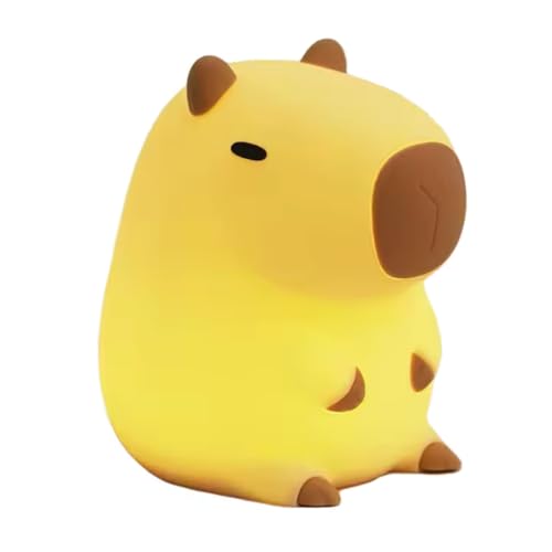 Luminária Capivara de Silicone Capybara Lâmpada Noturna Lâmpada R...