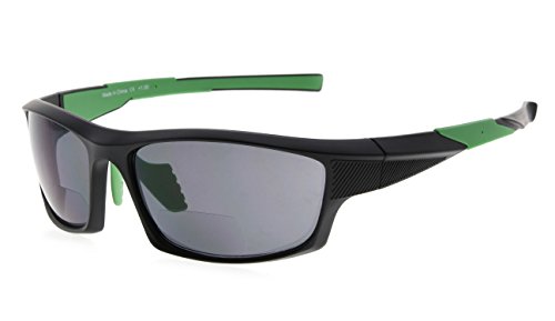 Image of Eyekepper Bifocal Sunglasses for Women Men, Rectangular Frame